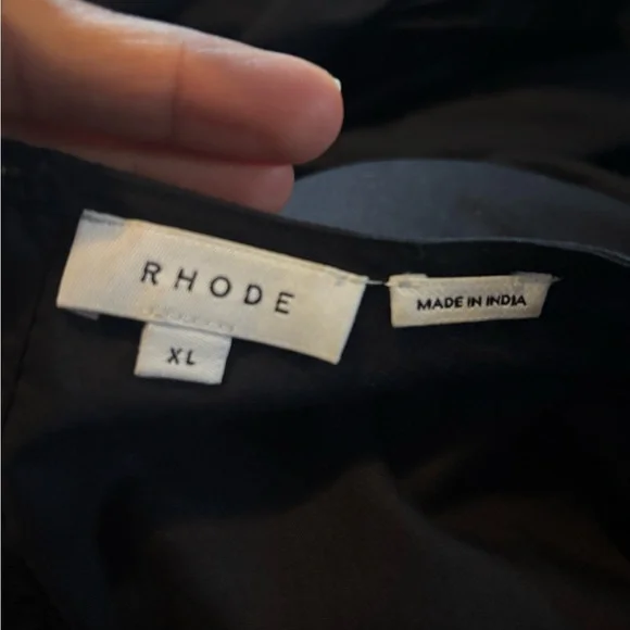 RHODE Black Long Sleeve Dress - Picture 2 of 10